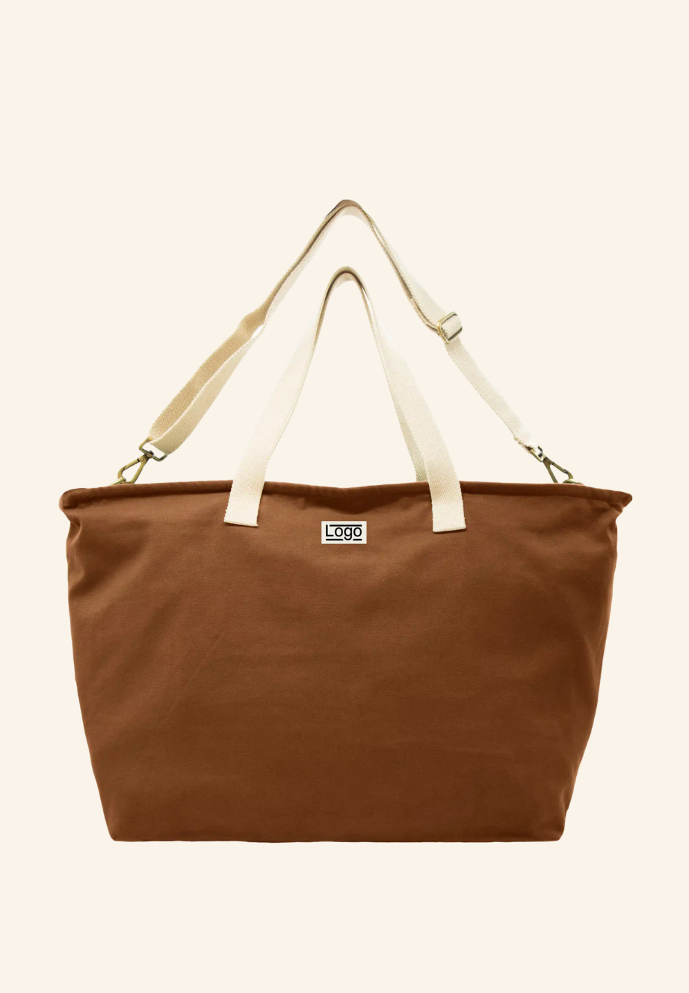 Sac week-end en coton bio Jade studiobyhindbag