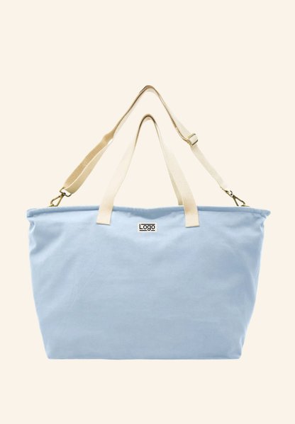 Sac week-end en coton bio Jade studiobyhindbag