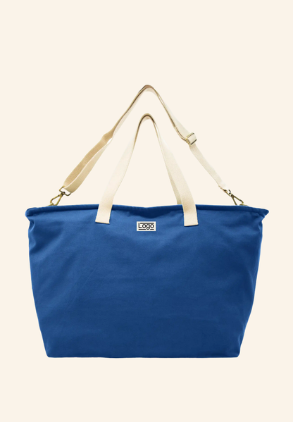 Sac week-end en coton bio Jade studiobyhindbag