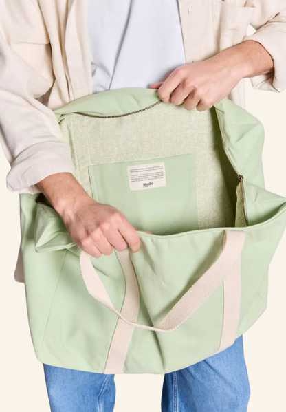 Sac week-end en coton bio Gabriel studiobyhindbag