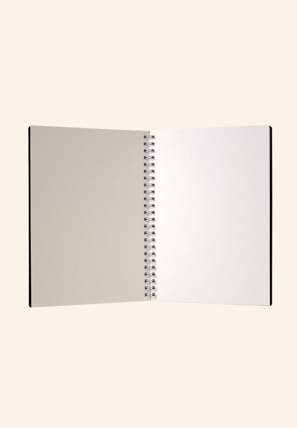 Cahier spirale A5 en cuir recyclé LIBER