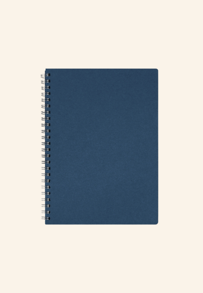 Cahier A5 rig. en carton recyclé FRENCHIE