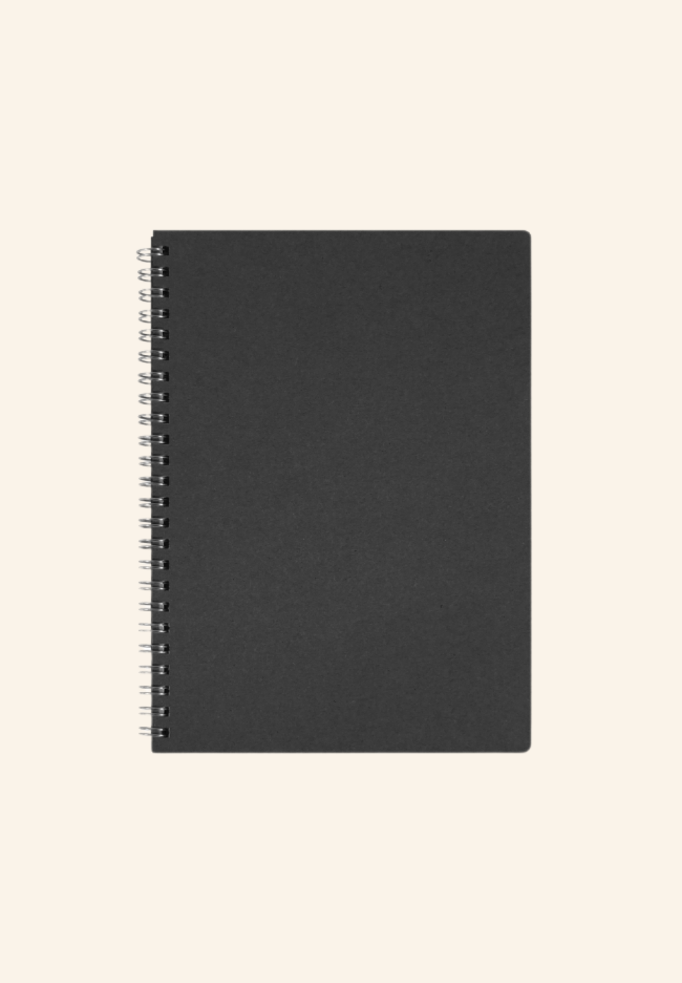 Cahier A5 rig. en carton recyclé FRENCHIE