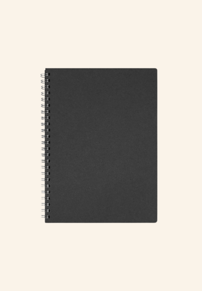 Cahier A5 rig. en carton recyclé FRENCHIE