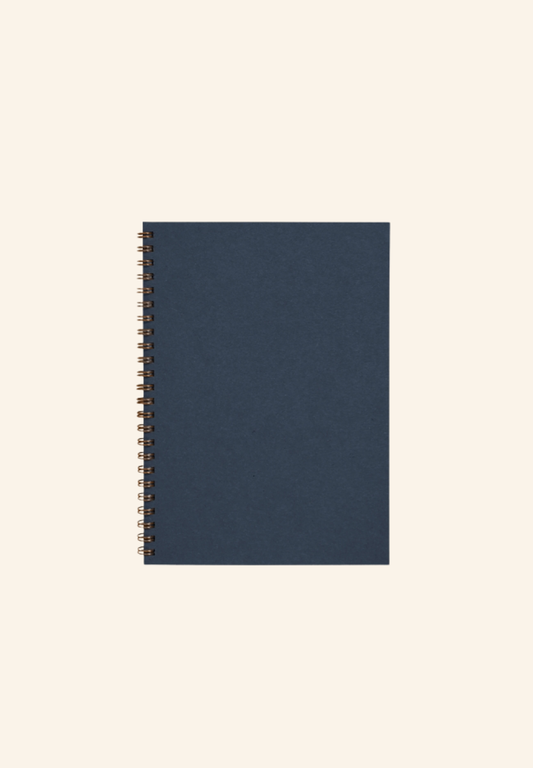 Cahier spirale A5 en carton recyclé MEMENTO