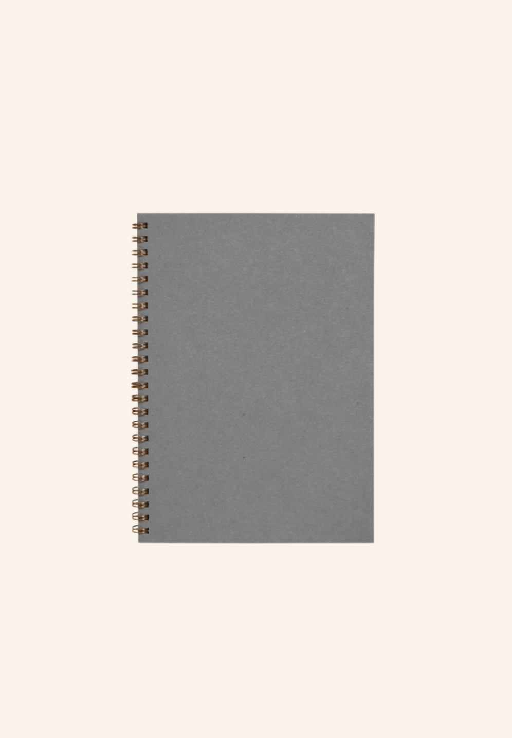 Cahier spirale A5 en carton recyclé MEMENTO