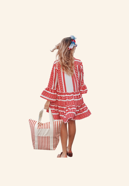 Sac cabas isotherme en coton bio BIOBEACH