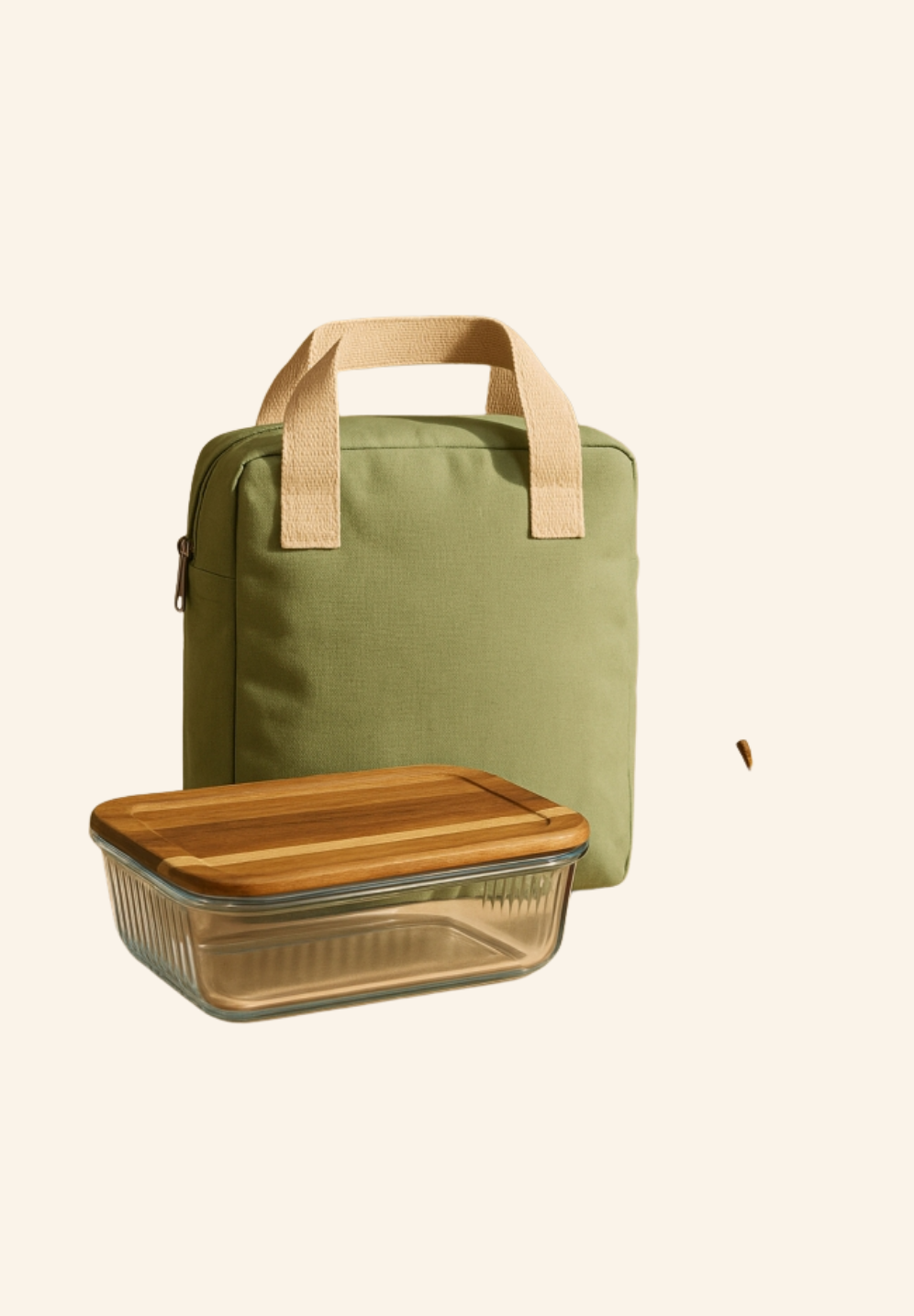 Lunchbag en coton bio 300 g LUNCHY
