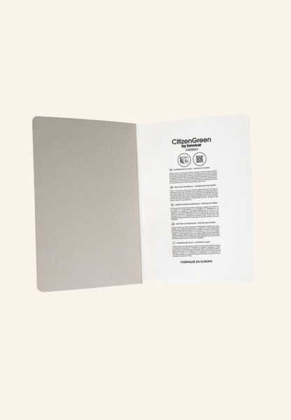 Carnet A5 en papier recyclé NEWNOTE