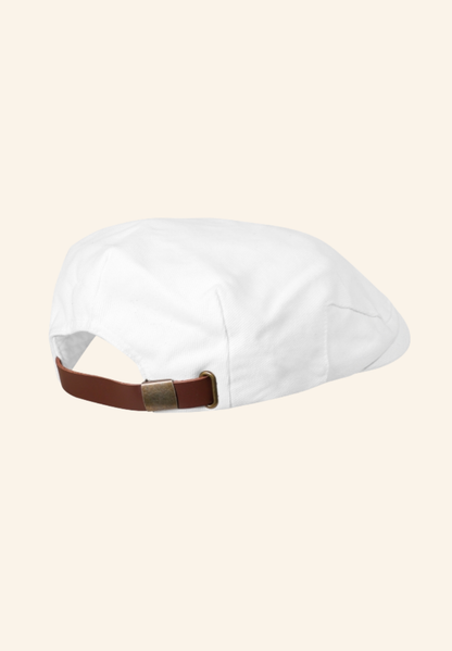Béret réglable en coton sergé GATSBY