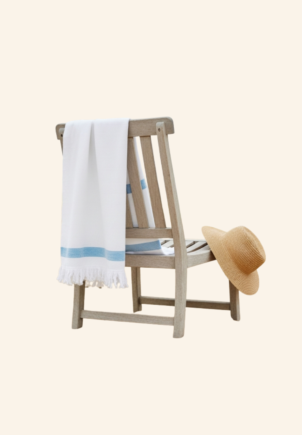 Fouta en coton recyclé SEACHIC 150 g