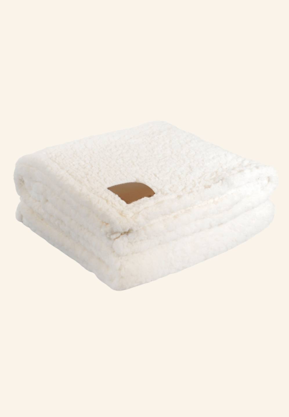 Plaid en polyester recyclé POLORIS 350 g
