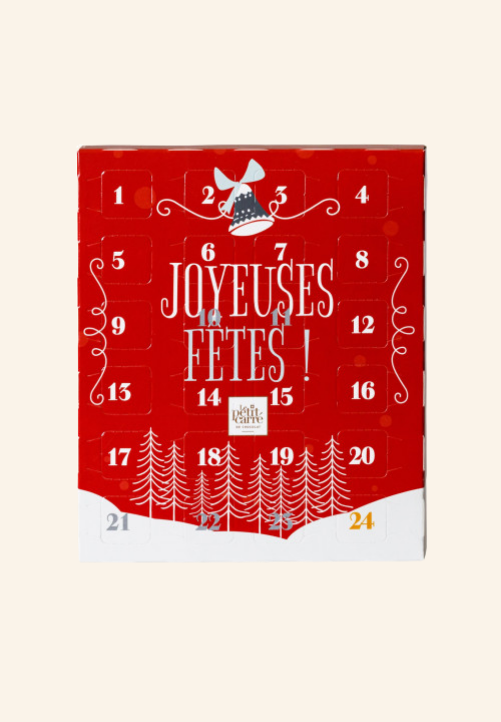 Calendrier de l’Avent Bille Chocolat Cœur Céréales Grand Format