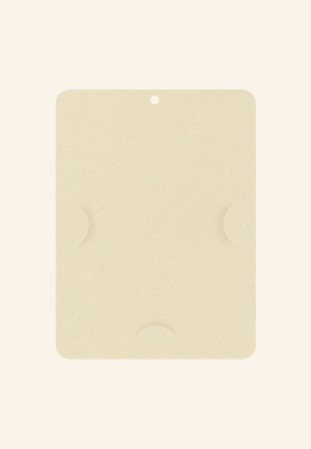 Porte-badge en carton Bagasse A6 FAB FR