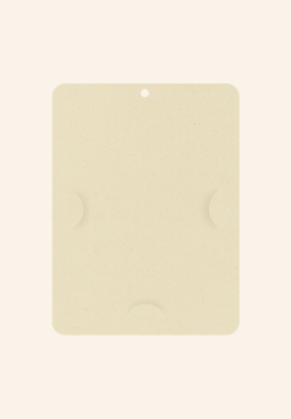 Porte-badge en carton Bagasse A6 FAB FR