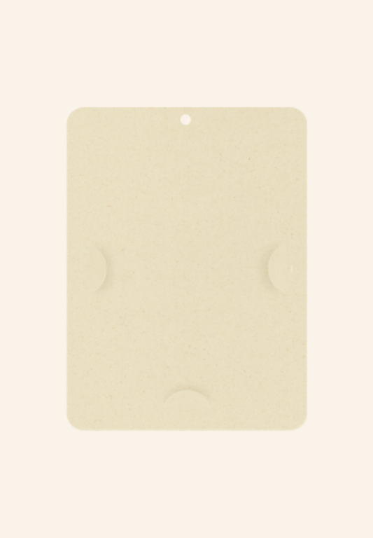 Porte-badge en carton Bagasse A6 FAB FR