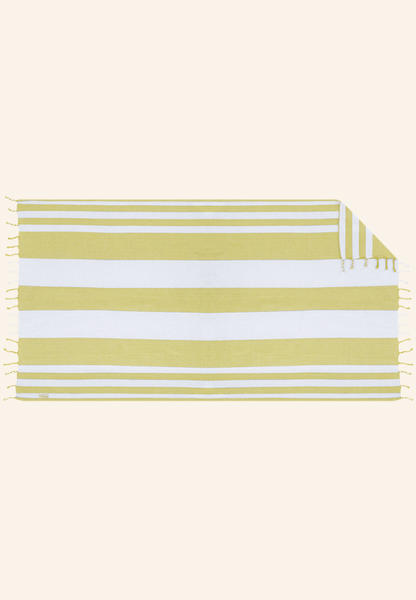 Paréo serviette en coton recyclé Soline