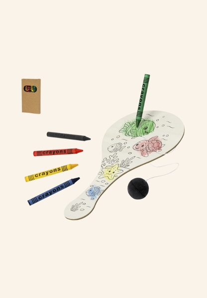 Set raquette enfant créatif en bois Ludivine