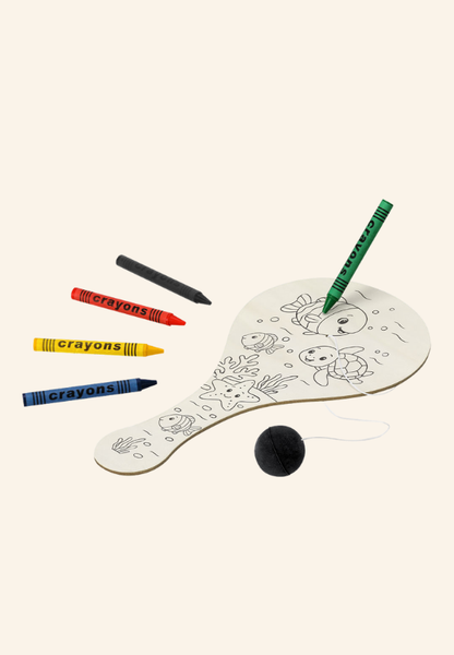 Set raquette enfant créatif en bois Ludivine