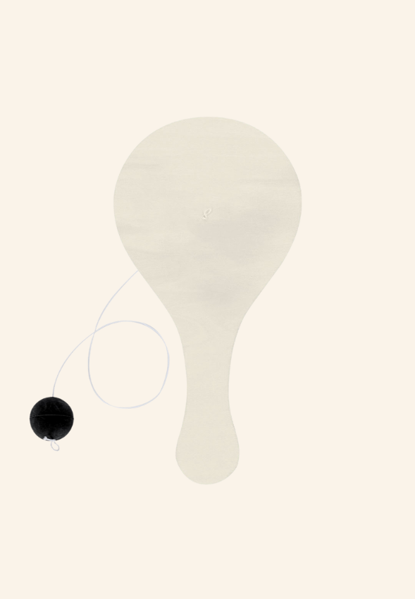 Set raquette enfant créatif en bois Ludivine