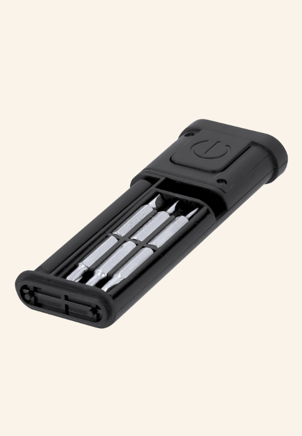 Set d'outils multifonctions en aluminium recyclé Marcelin