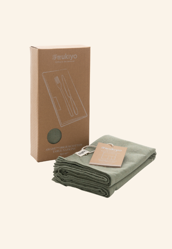 Set de 4 serviettes de table Ukiyo