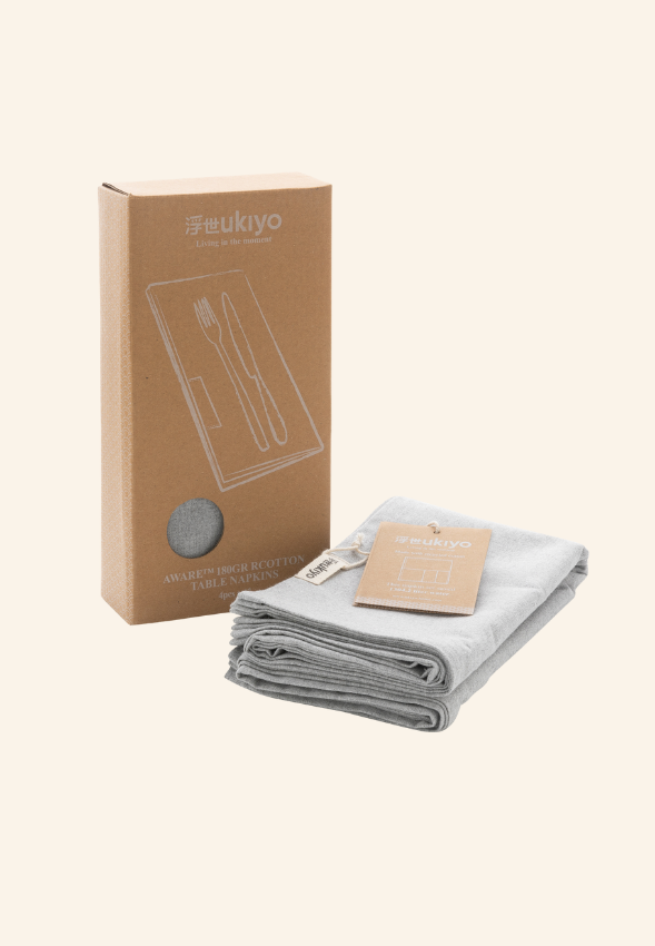 Set de 4 serviettes de table Ukiyo