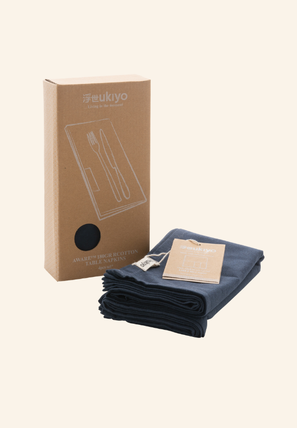 Set de 4 serviettes de table Ukiyo