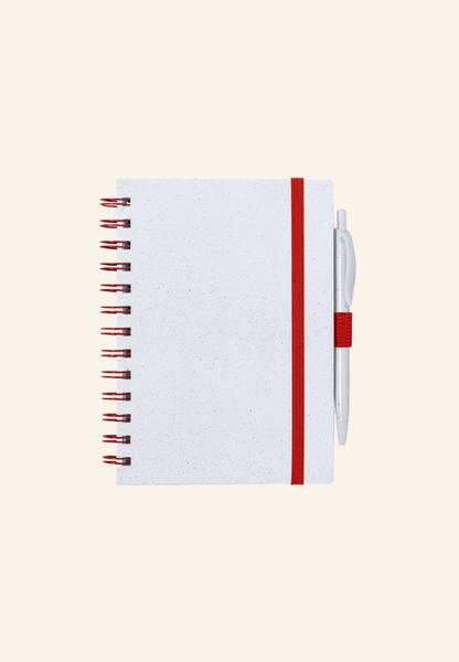 Set carnet et stylo recyclé Bart