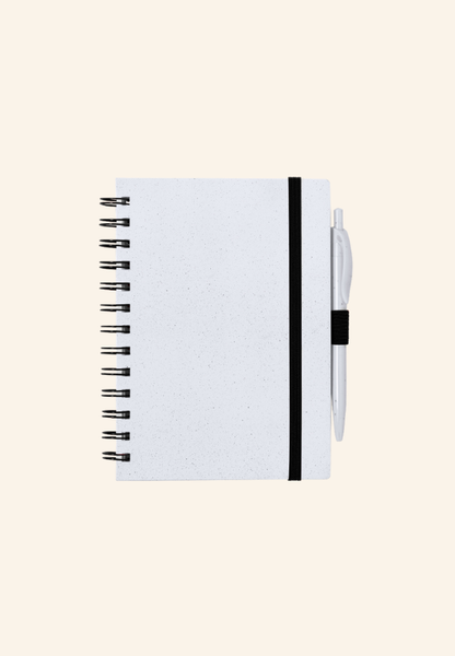 Set carnet et stylo recyclé Bart