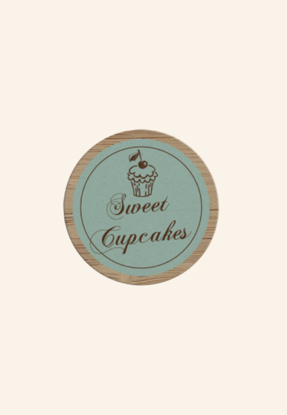 Badge en bambou 0-25 cm² BamTag