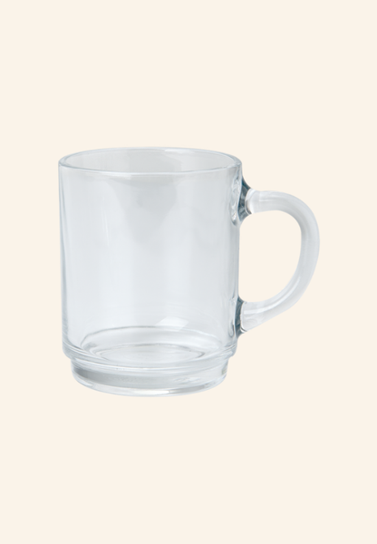 Mug en verre trempé 26cl Loriane