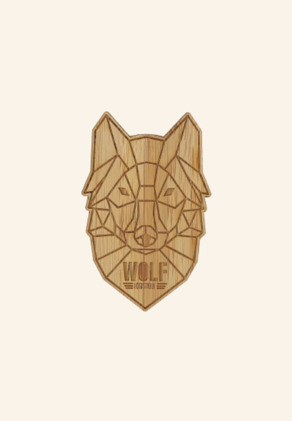 Badge en bambou 0-25 cm² BamTag