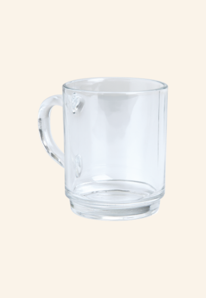 Mug en verre trempé 26cl Loriane