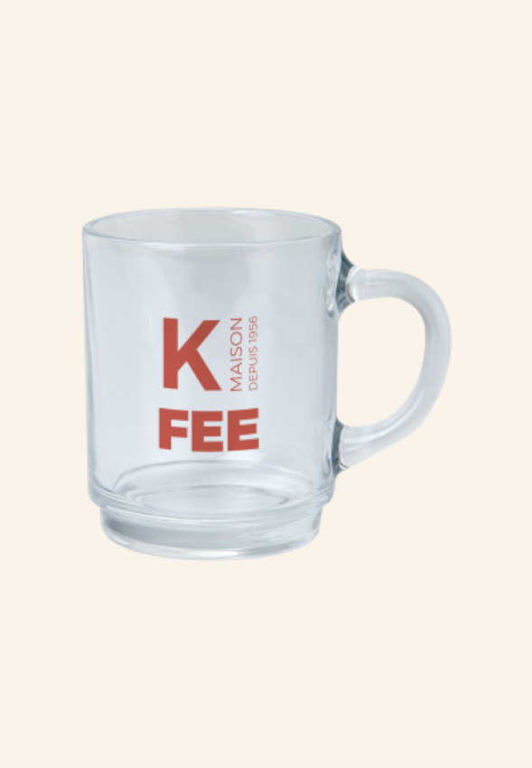 Mug en verre trempé 26cl Loriane