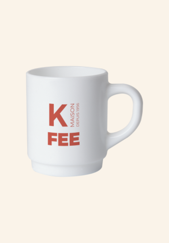 Mug 25cl en opale blanc Élorian