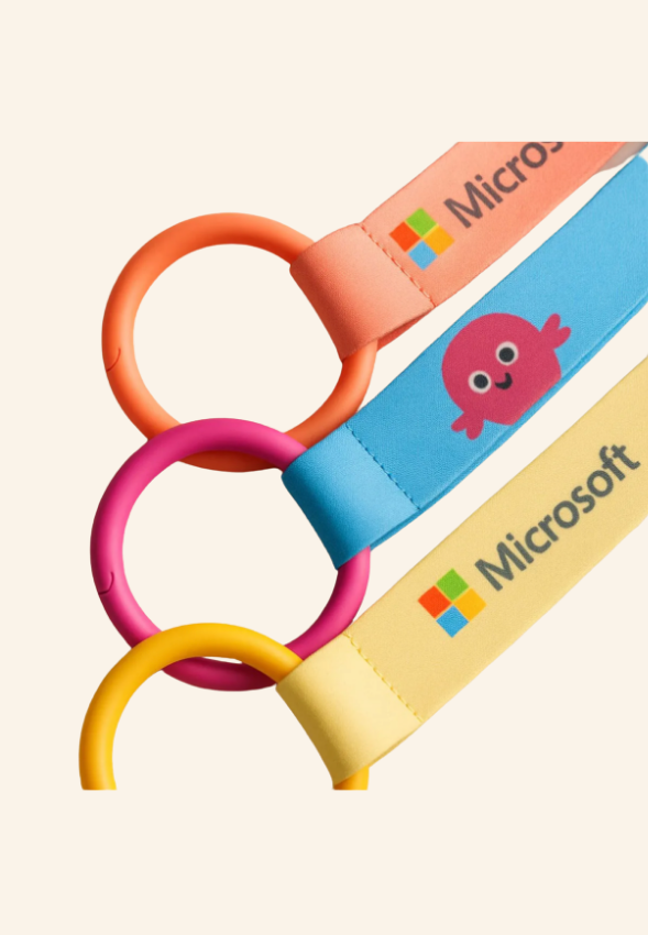 Tour de cou anneau coloré Ringyard