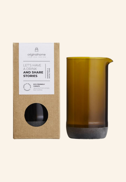 Carafe à eau en verre recyclé 430ml Gervane