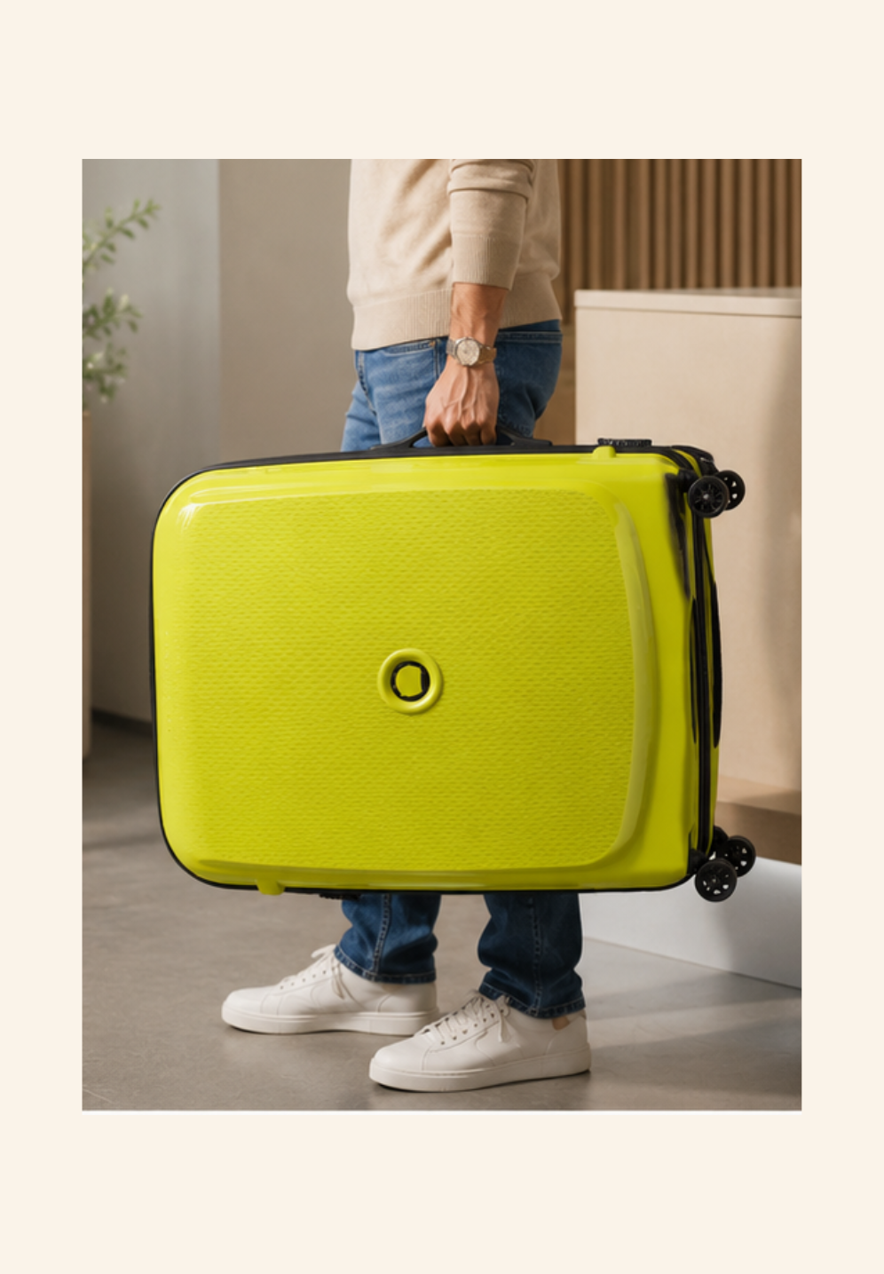 Valise Delsey cabine rigide recyclée BELMONT PLUS