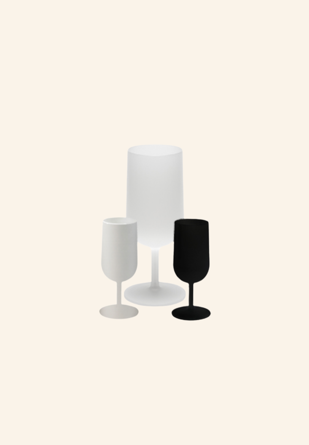 Verre à vin INAO réutilisable 12/18cl en polypropylène Sommelia