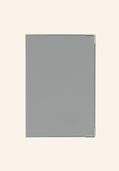 Porte-carte grise PVC mat Augustin