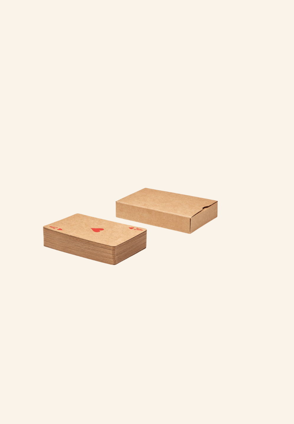 Jeux de cartes en papier recyclé Aruba
