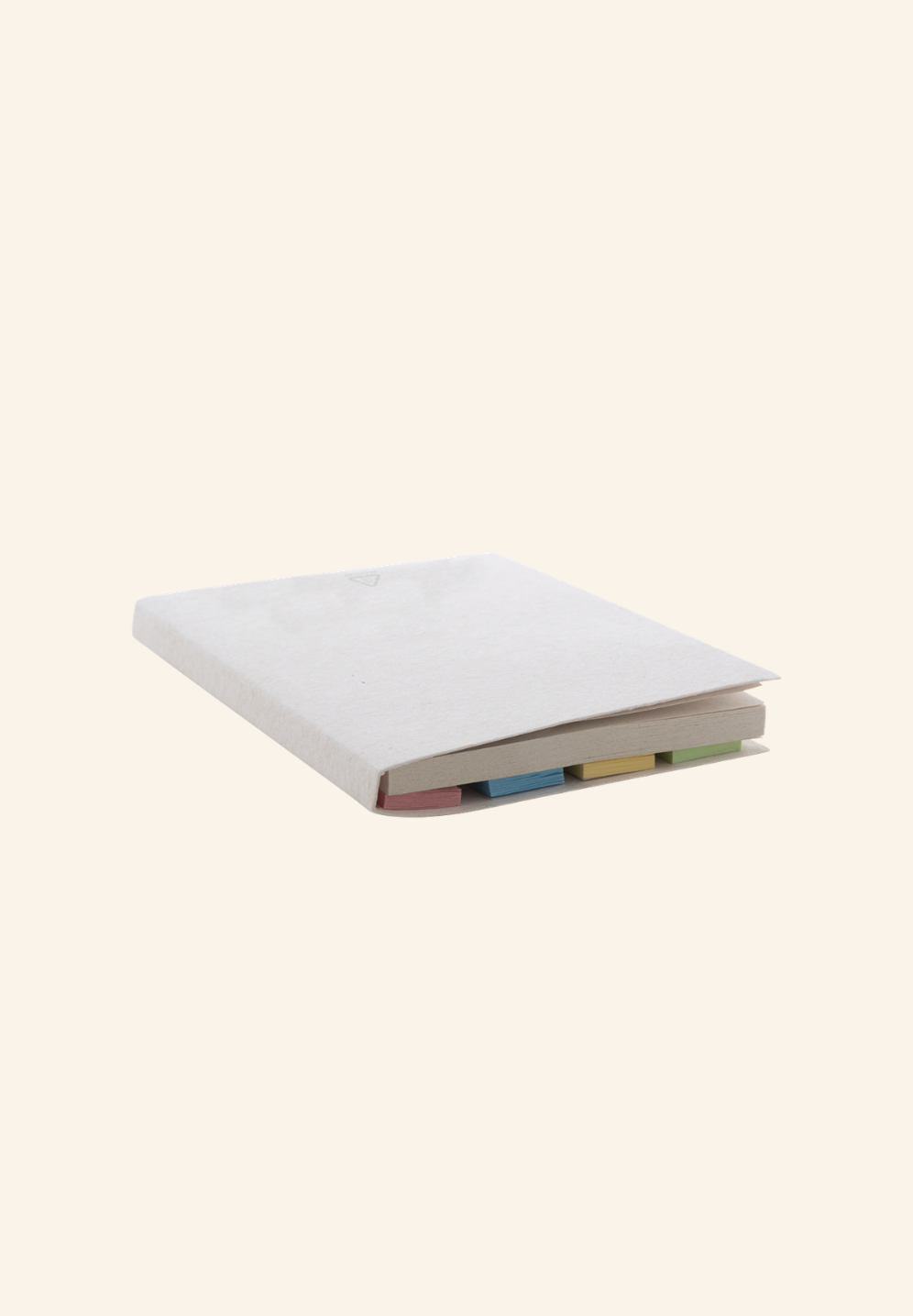 Bloc-notes adhésif carton de lait recyclé Zerynox