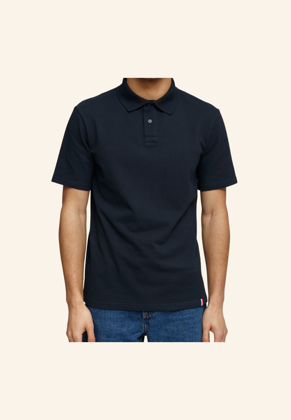 Polo maille piquée coton biologique Paul