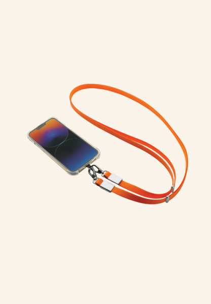 Tour de cou bandoulière téléphone NIVO en rPET recyclé