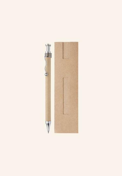 Stylo à bille en papier recyclé Kagura