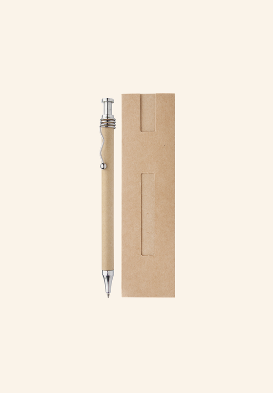 Stylo à bille en papier recyclé Kagura