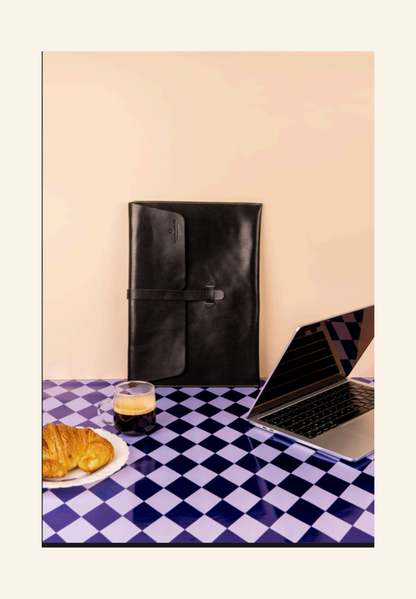 Housse d’ordinateur 13/14 pouces cuir Boogie Colette