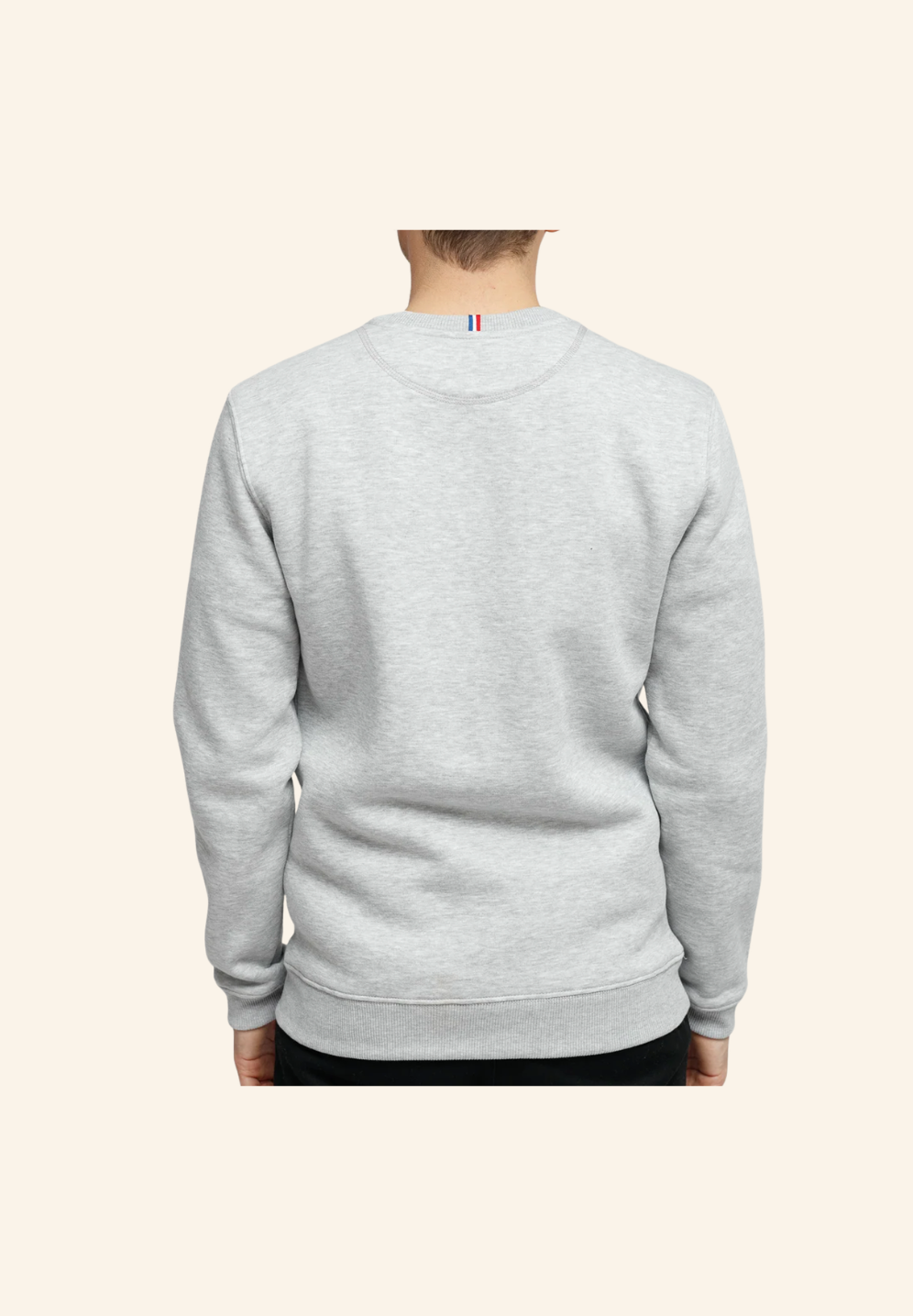 Sweat molletonné homme coton biologique Alex