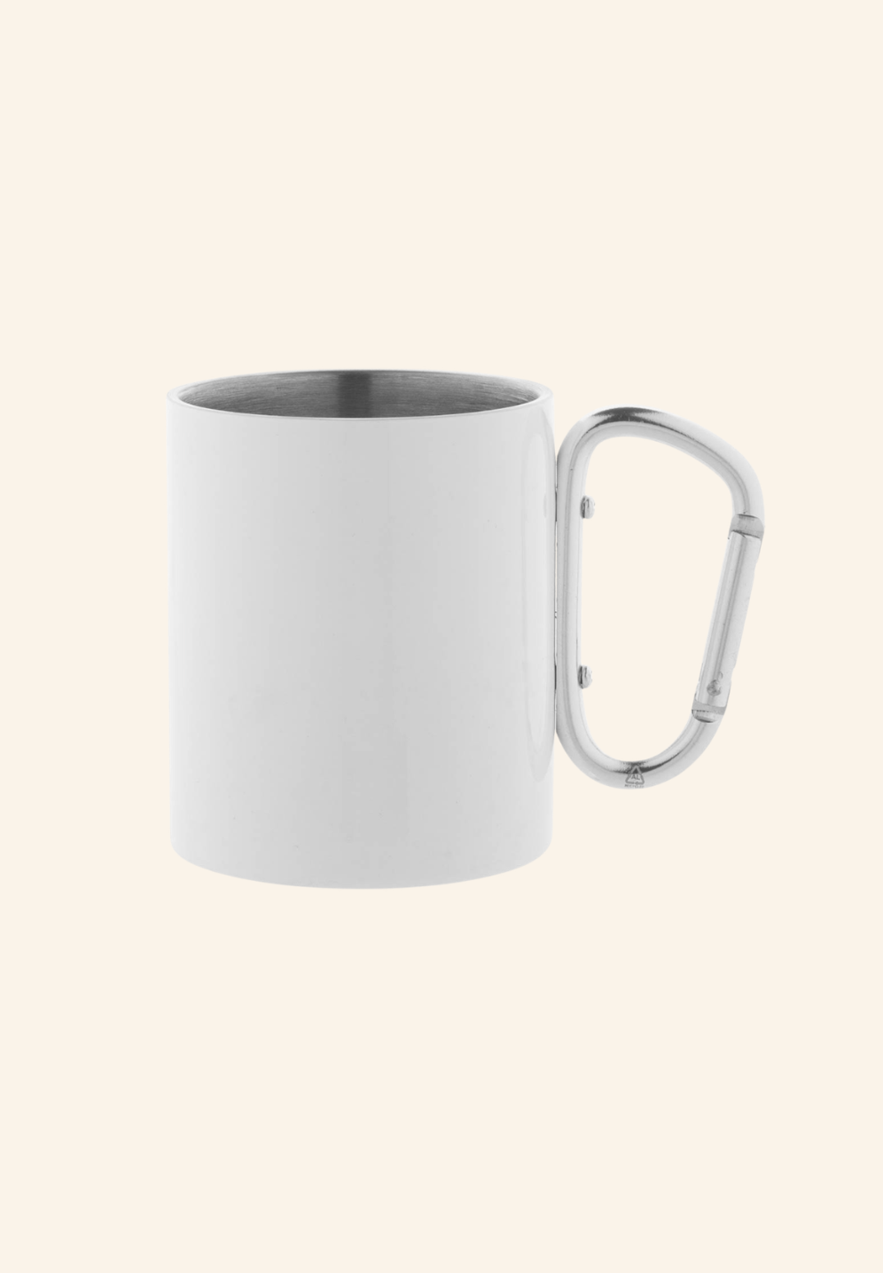 Mug sublimation 300 ml acier inoxydable recyclé et aluminium recyclé Valentin